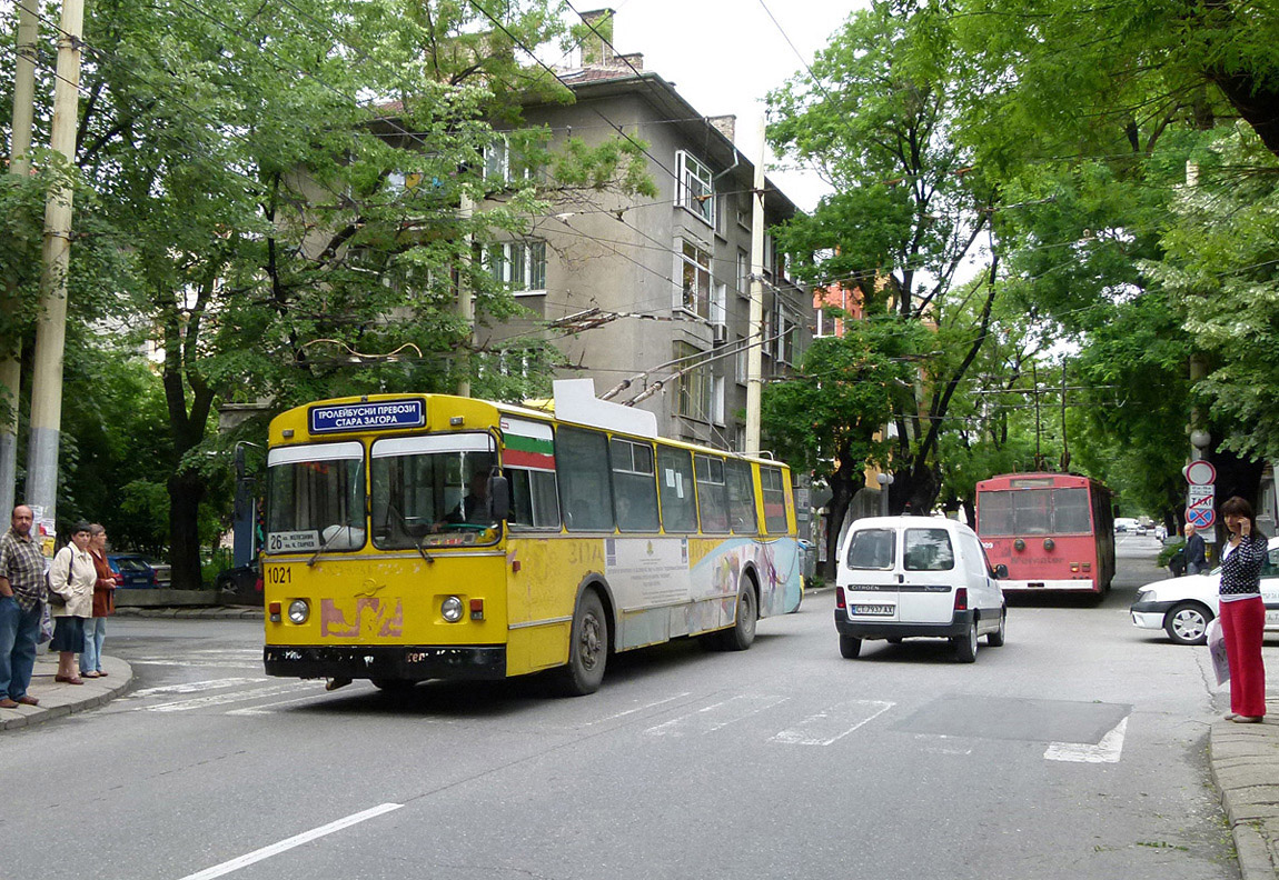 Стара-Загора, ЗиУ-682УП НРБ № 1021
