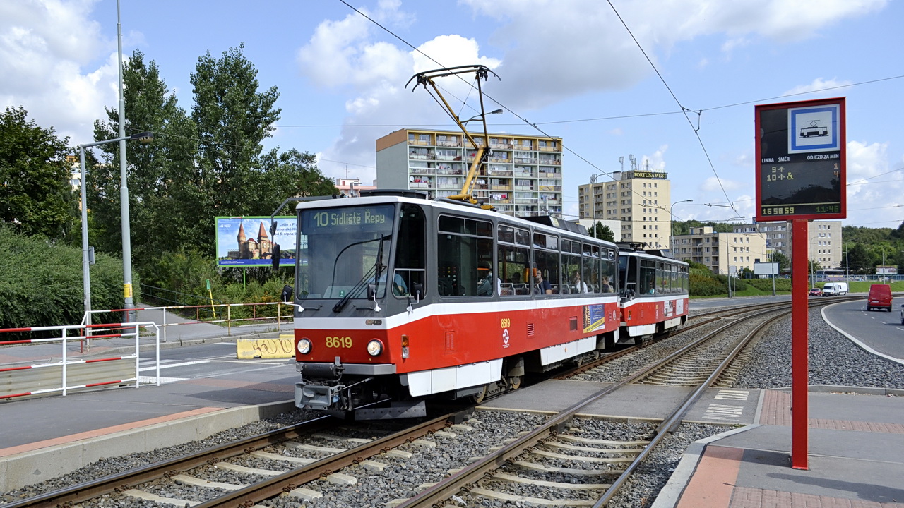 Praga, Tatra T6A5 Nr. 8619