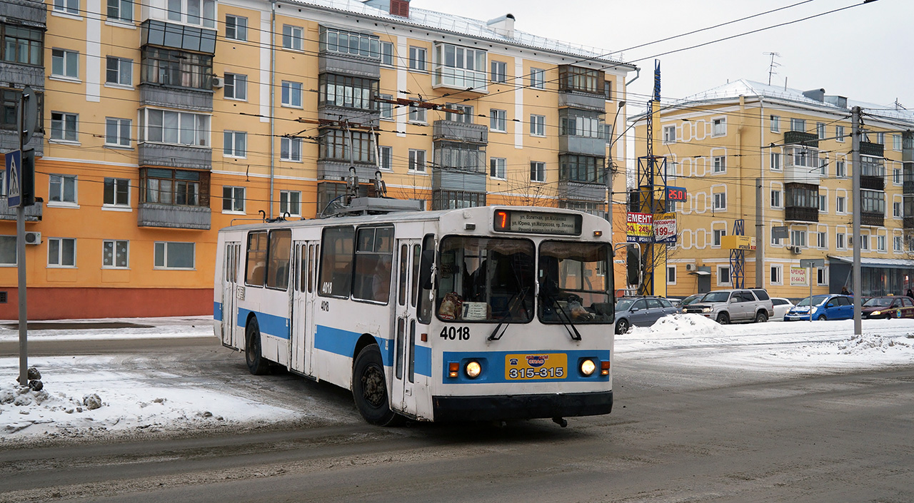 Барнаул, ЗиУ-682Г-012 [Г0А] № 4018