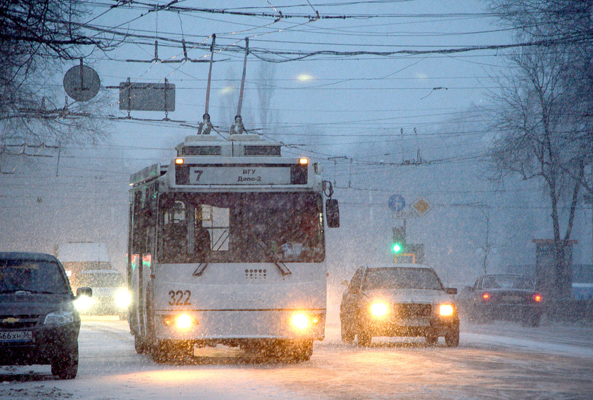 Воронеж, ЗиУ-682Г-016.02 № 322