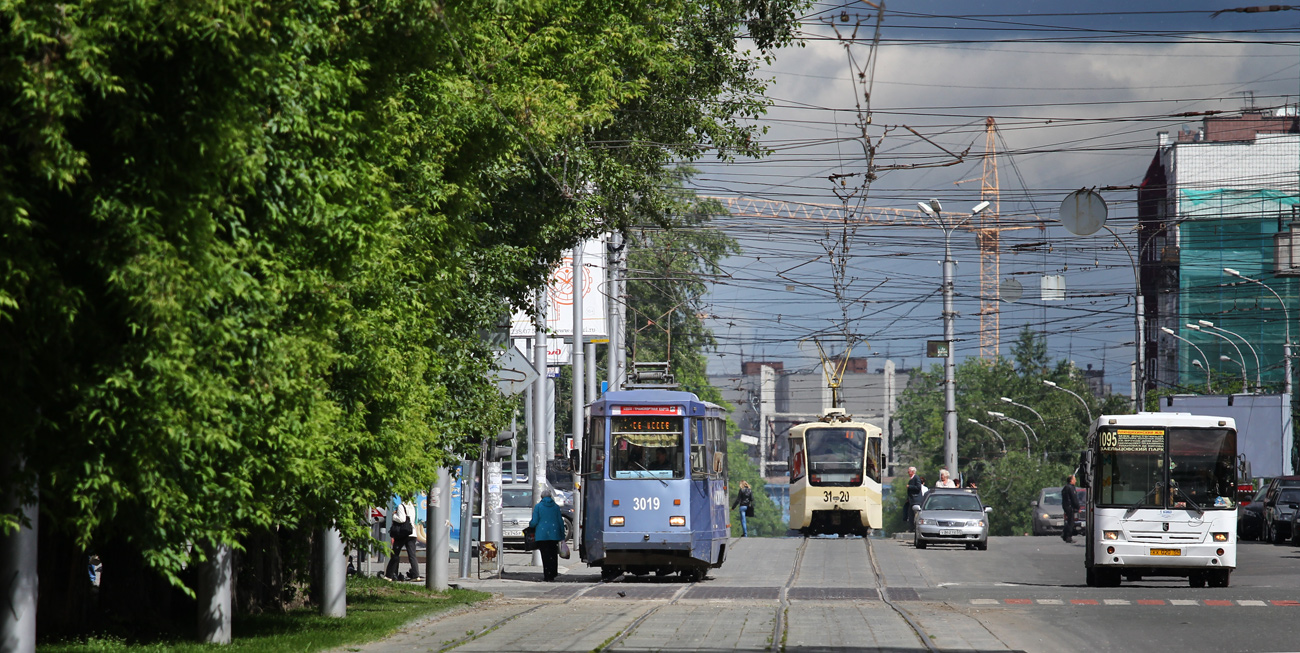 Новосибирск, 71-605 (КТМ-5М3) № 3019