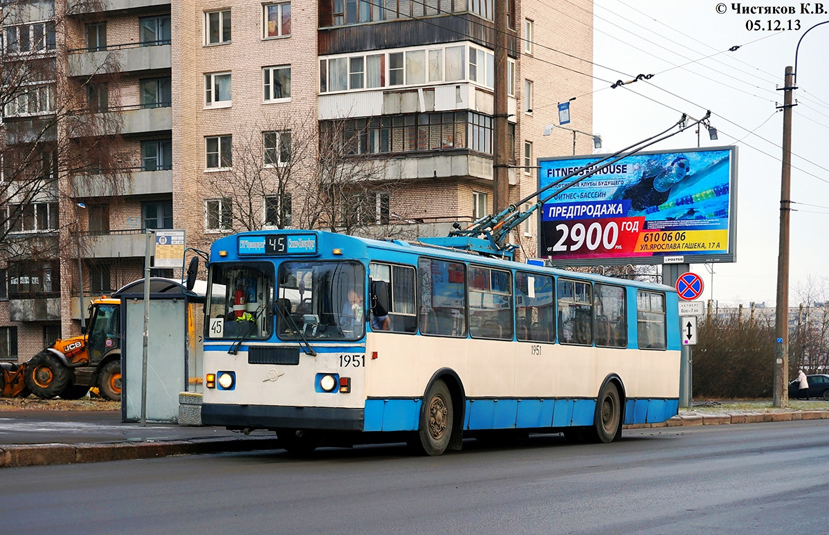 Санкт-Петербург, ЗиУ-682Г-018 [Г0Р] № 1951