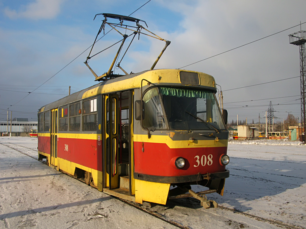 Курск, Tatra T3SU № 308