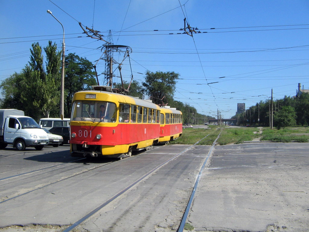 ზაპორიჟია, Tatra T3SU № 801; ზაპორიჟია, Tatra T3SU № 803