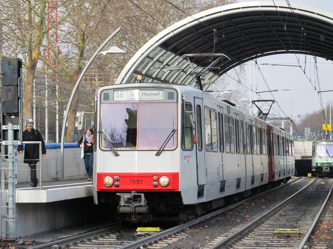 Бонн, Duewag B100S № 7651