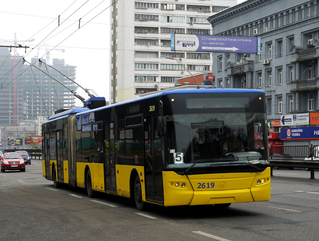 Киев, ЛАЗ E301D1 № 2619