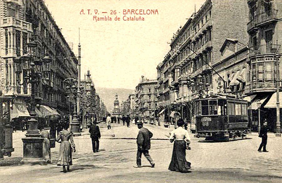 Барселона — Исторические фотографии