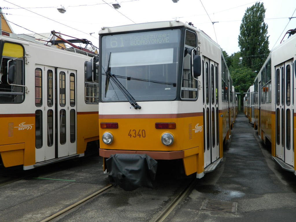 Будапешт, Tatra T5C5K2 № 4340; Будапешт — Трамвайные депо