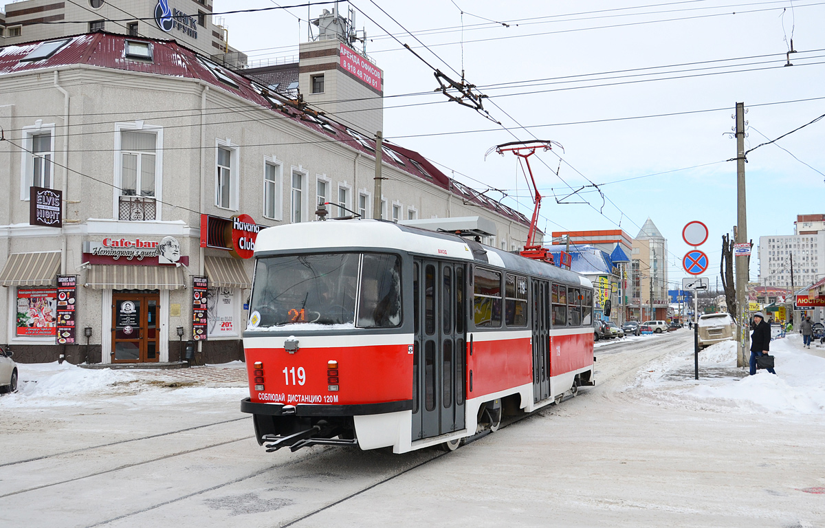 Краснодар, Tatra T3SU КВР МРПС № 119