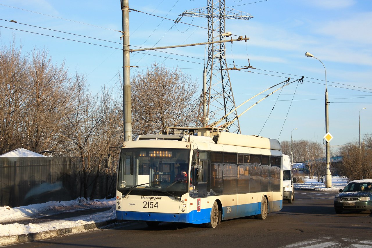 Москва, Тролза-5265.00 «Мегаполис» № 2154