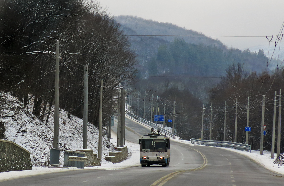 Крымский троллейбус, Škoda 14Tr89/6 № 8100