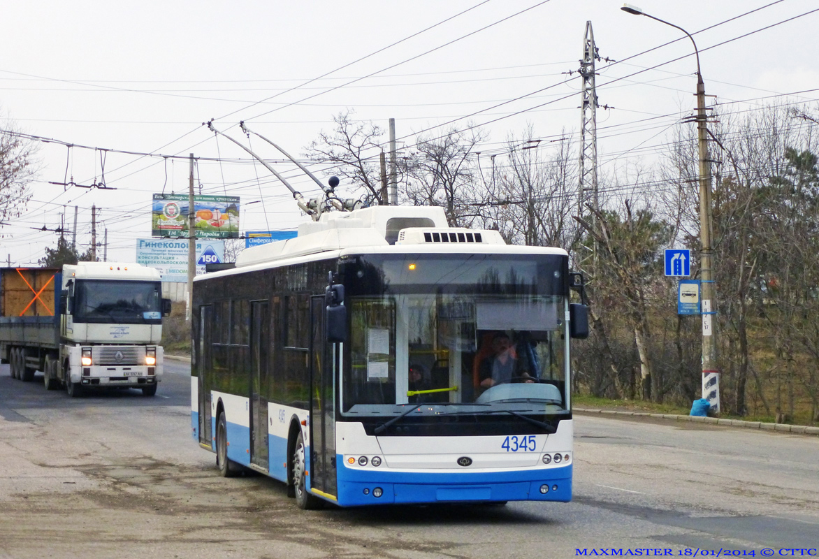 Қырым троллейбусы, Bogdan T70110 № 4345 Қырым троллейбусы, Bogdan T70110 № 4345