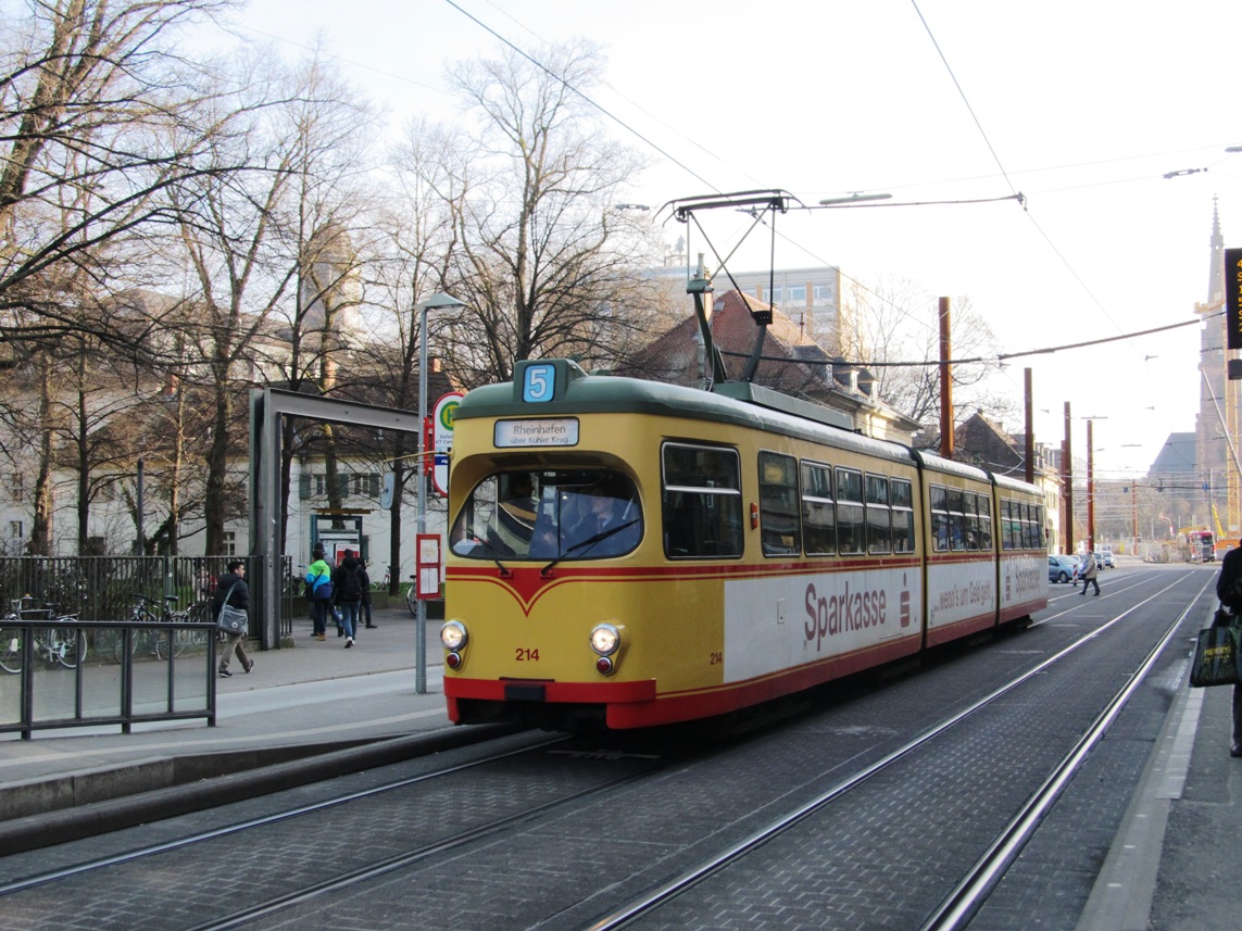 Карлсруэ, Waggon-Union GT8 № 214