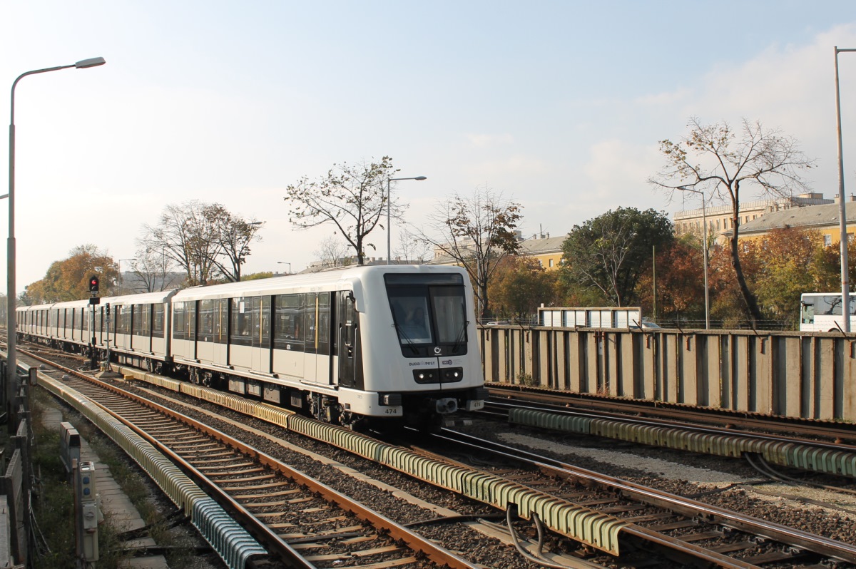 Budapest, Alstom Metropolis AM5-M2 Nr. 474