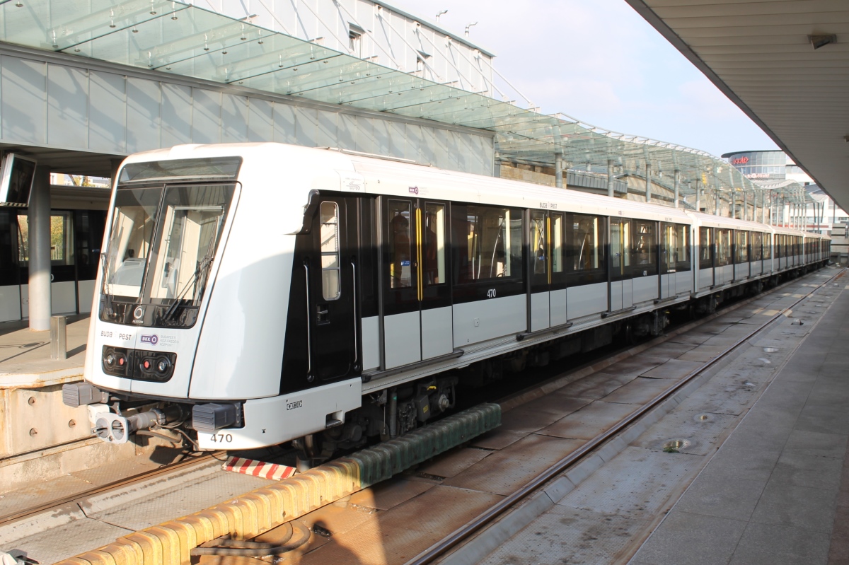 Будапешт, Alstom Metropolis AM5-M2 № 470