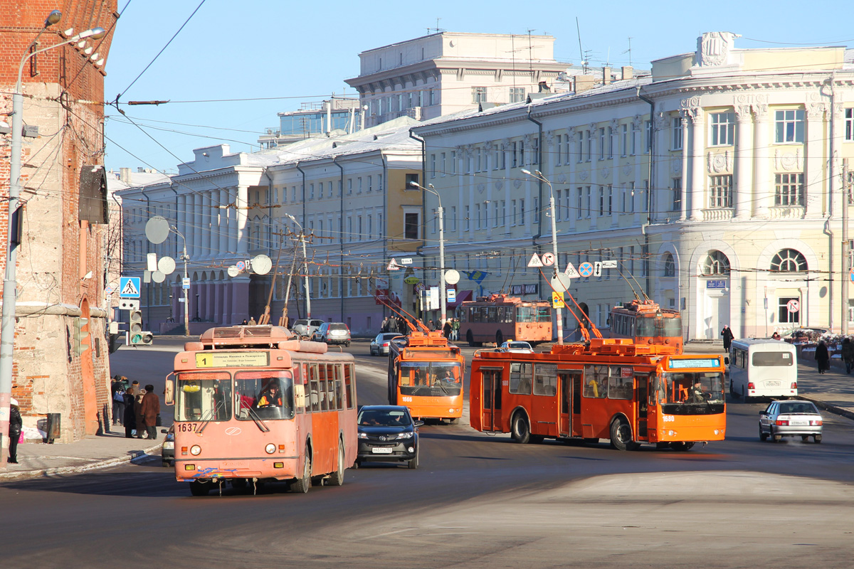 Нижний Новгород, БТЗ-5276-04 № 1637; Нижний Новгород — Разные фотографии