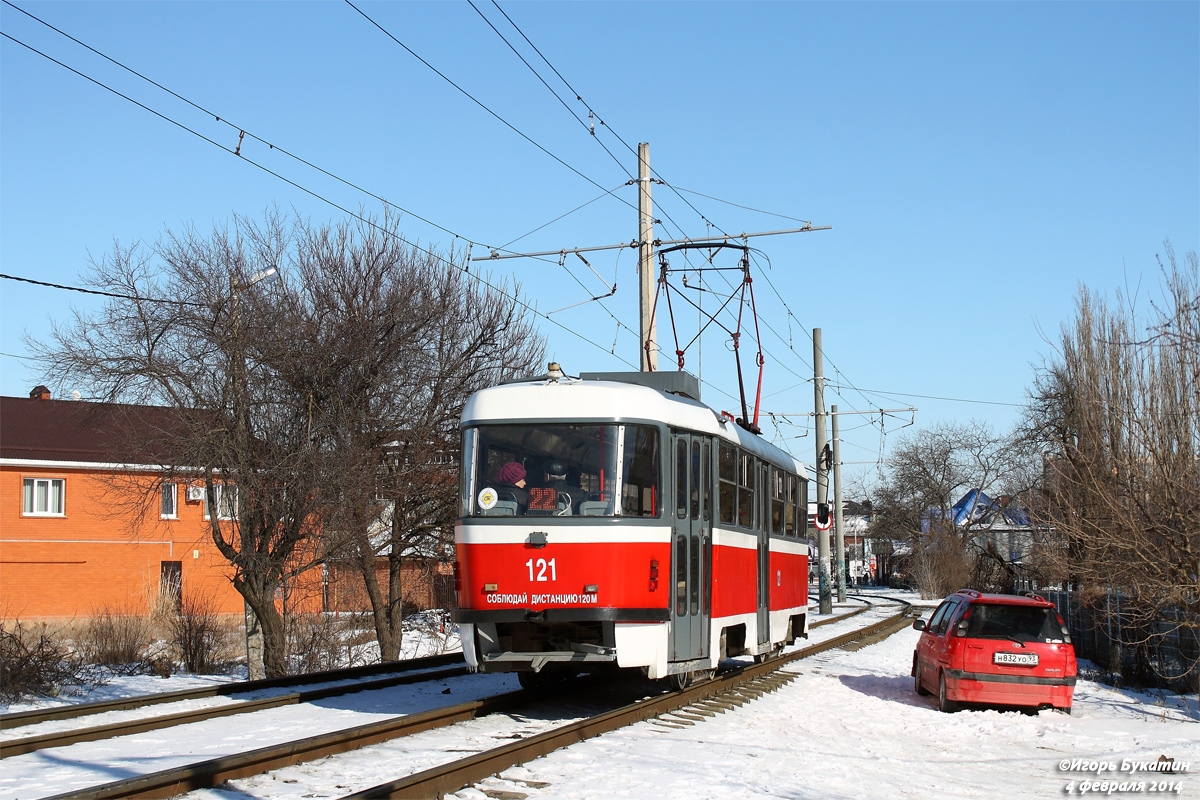 Краснодар, Tatra T3SU КВР МРПС № 121