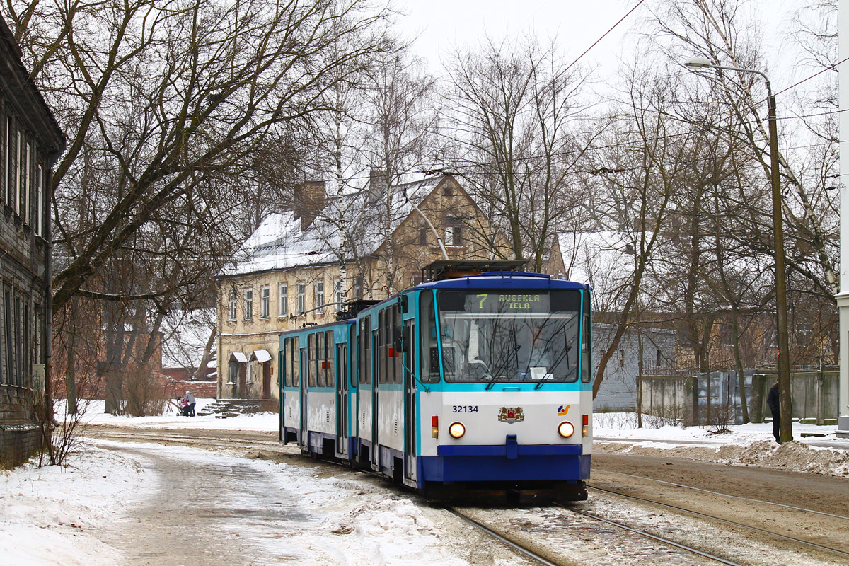Рига, Tatra T6B5SU № 32134