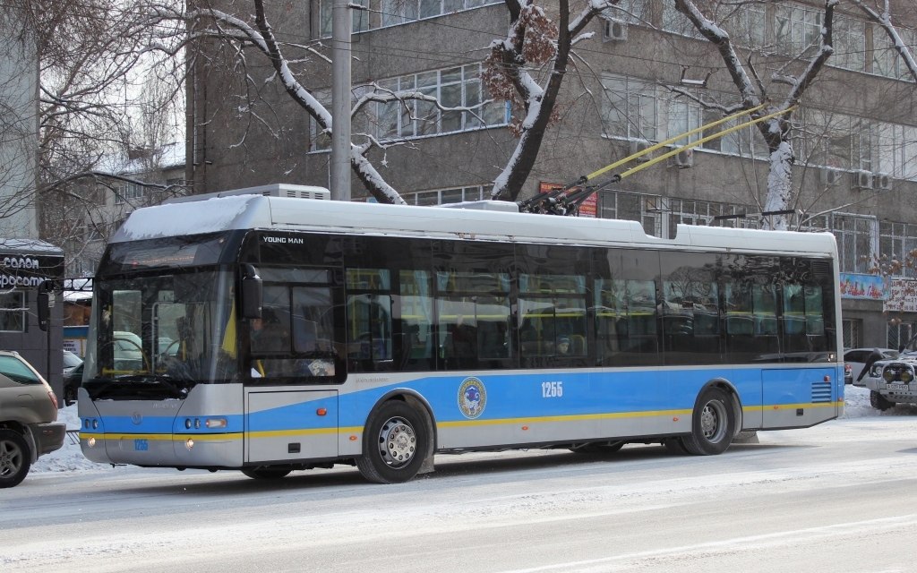 Almaty, YoungMan JNP6120GDZ (Neoplan Kazakhstan) # 1255