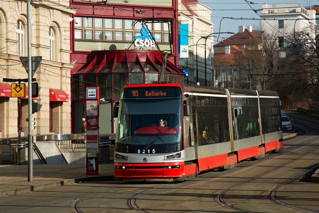Прага, Škoda 15T2 ForCity Alfa Praha № 9215