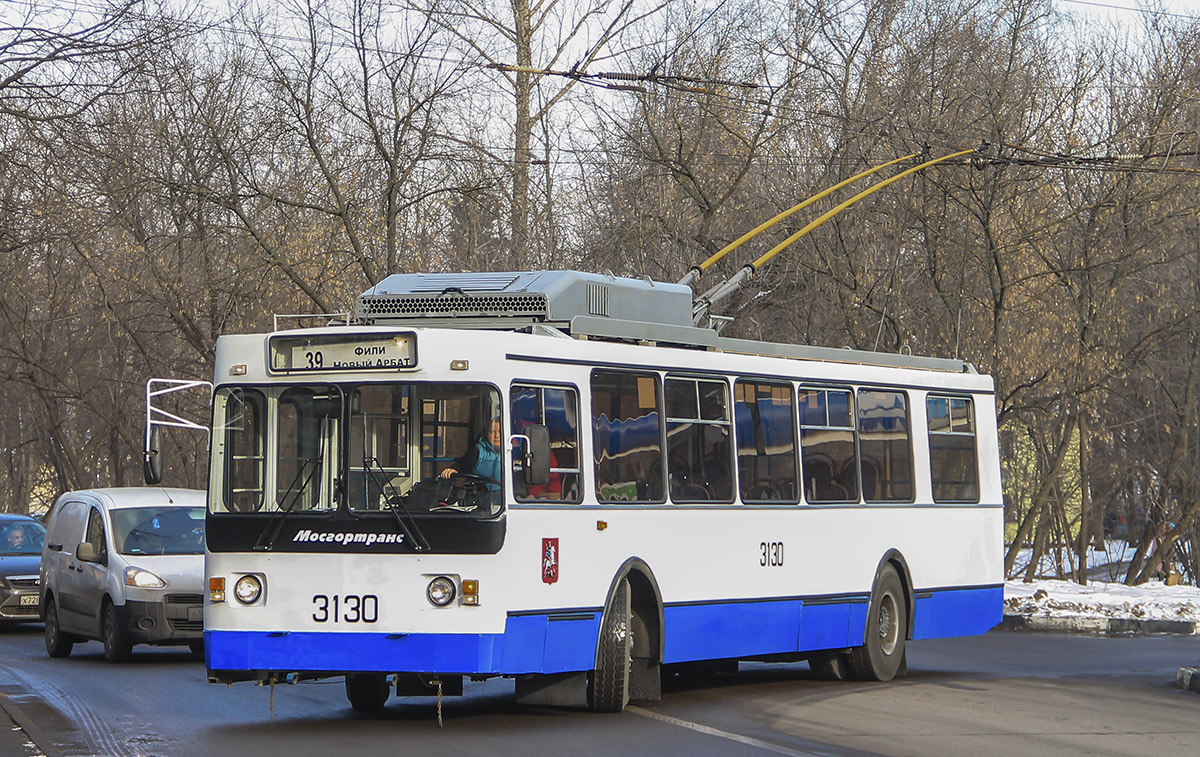 Москва, ЗиУ-682ГМ1 (с широкой передней дверью) № 3130