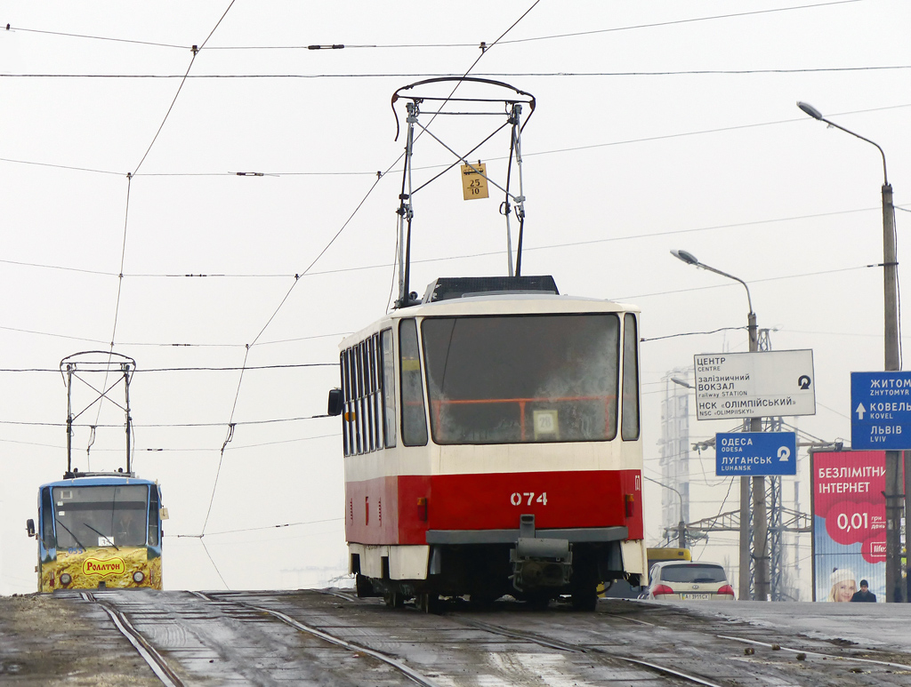 Kijev, Tatra T6B5SU — 074 Kijev, Tatra T6B5SU — 074