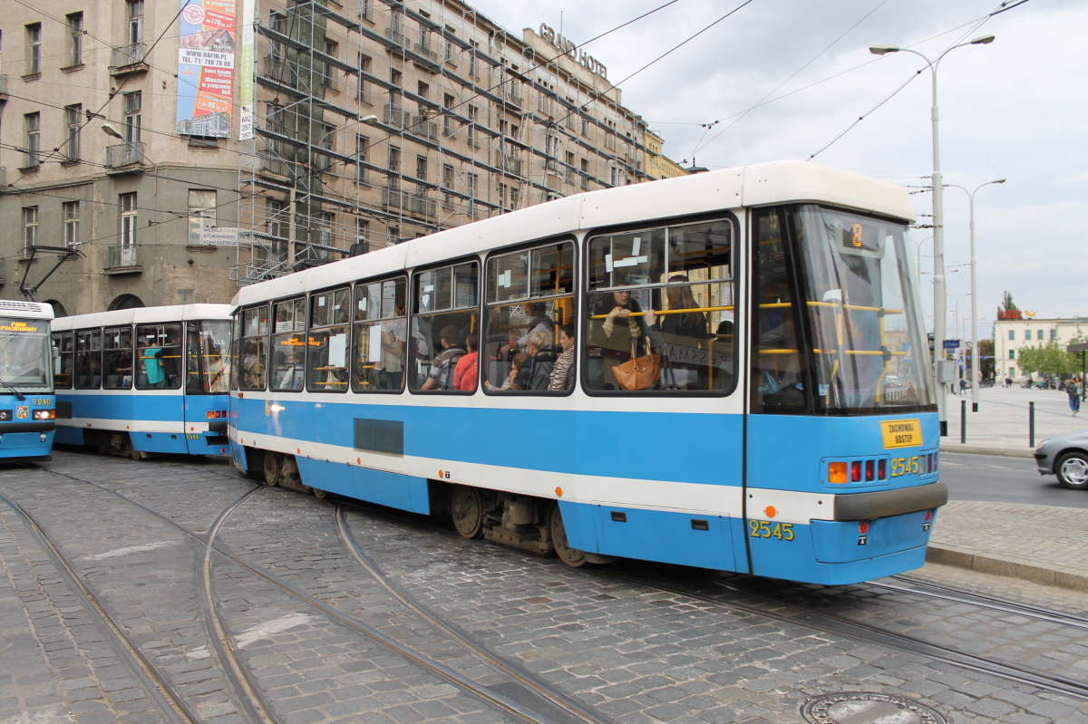 Wrocław, Konstal 105NWrD — 2545