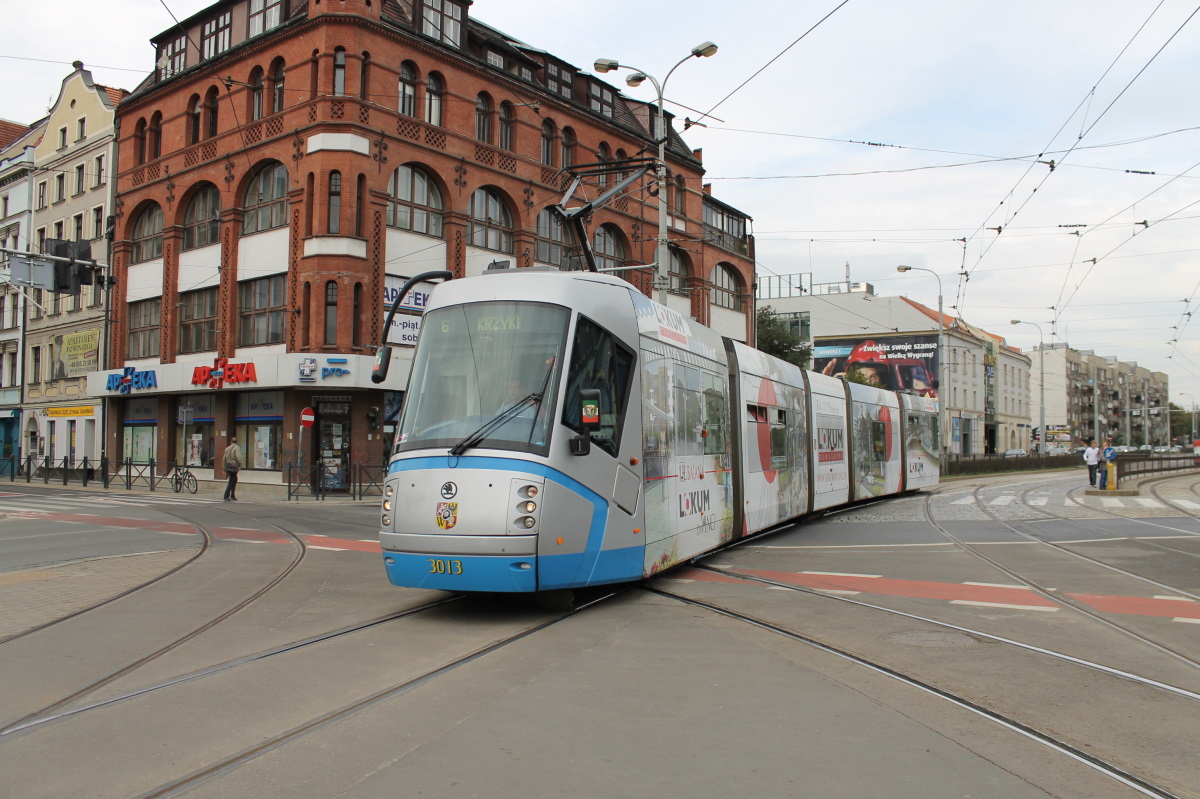 Вроцлав, Škoda 16T Elektra № 3013