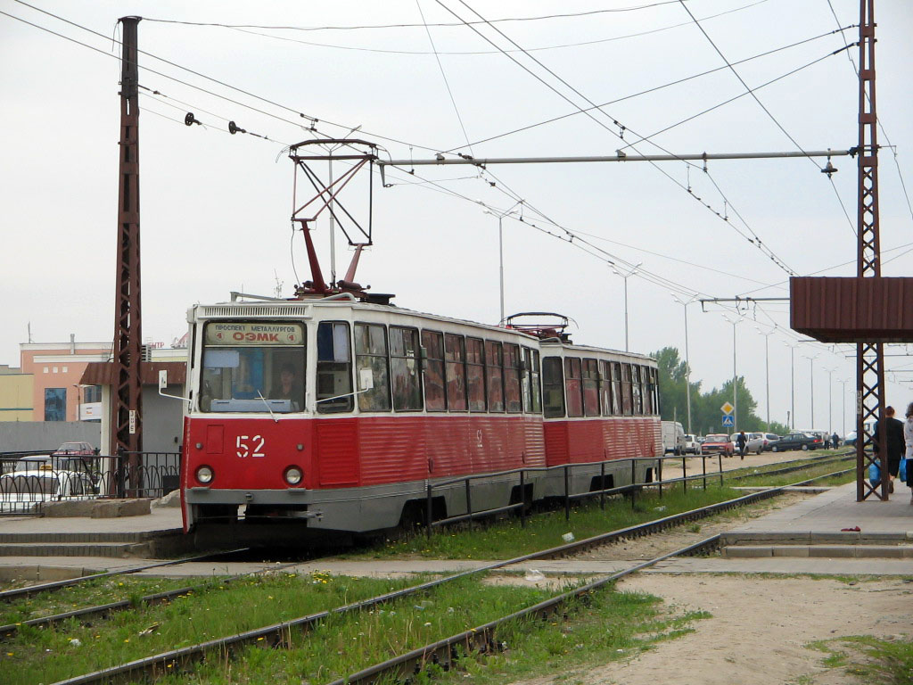 Старый Оскол, 71-605 (КТМ-5М3) № 52; Старый Оскол — Остановочные пункты