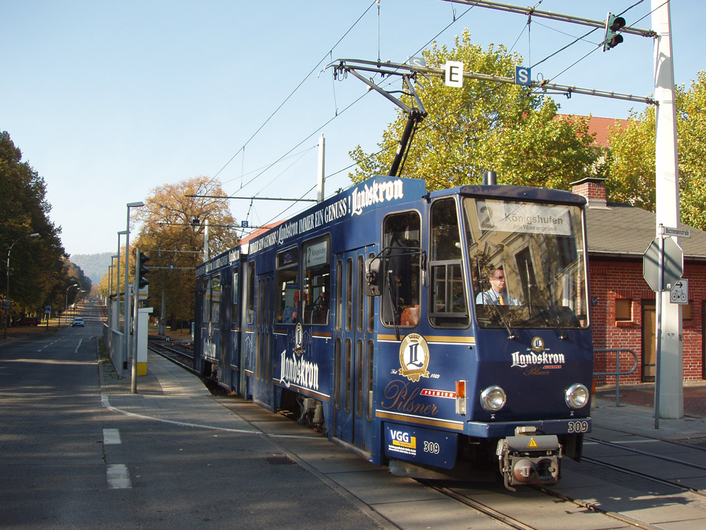Гёрлиц, Tatra KT4DC № 309
