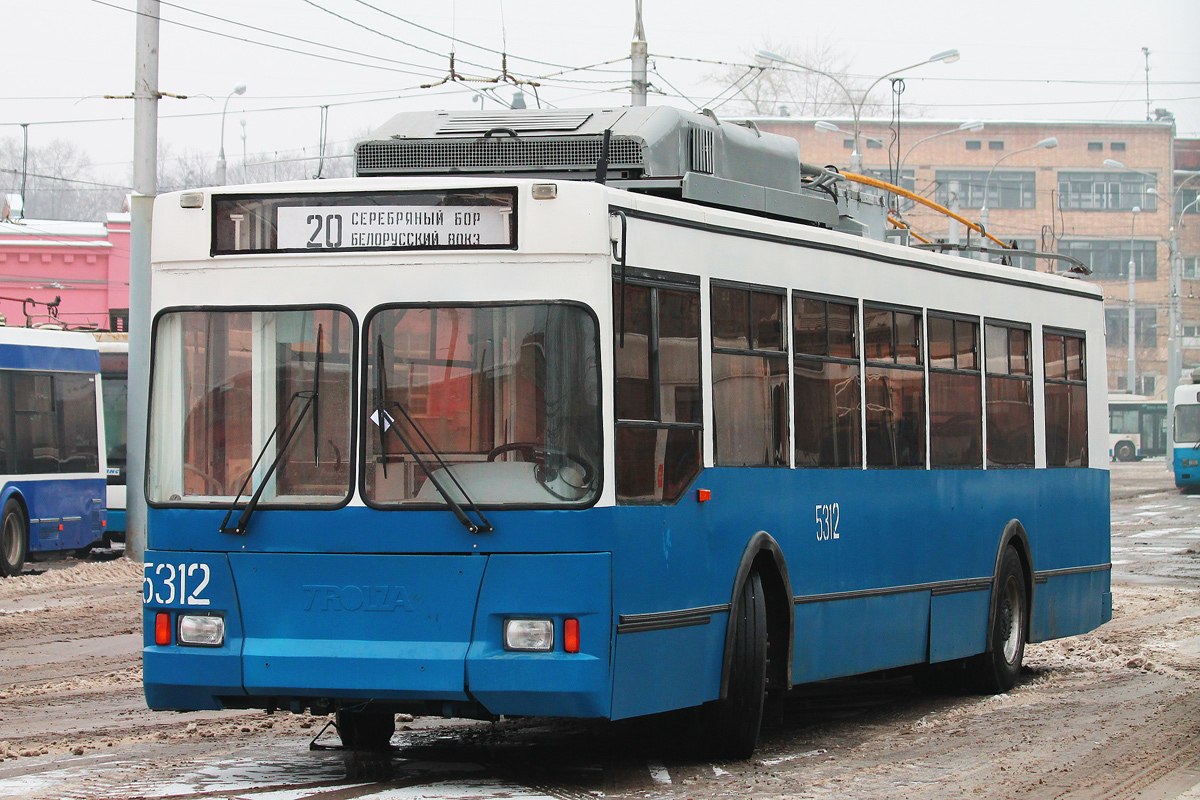 Москва, Тролза-5275.05 «Оптима» (КР МТрЗ) № 5312