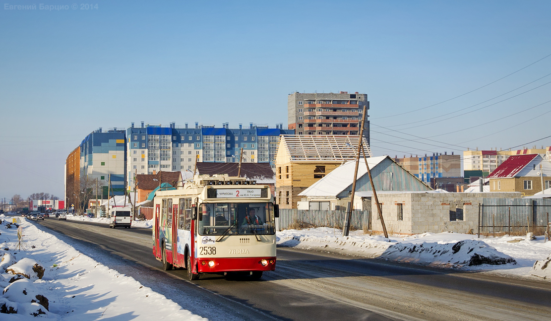 Челябинск, ЗиУ-682Г-016.02 № 2538; Челябинск — Движение на автономном ходу