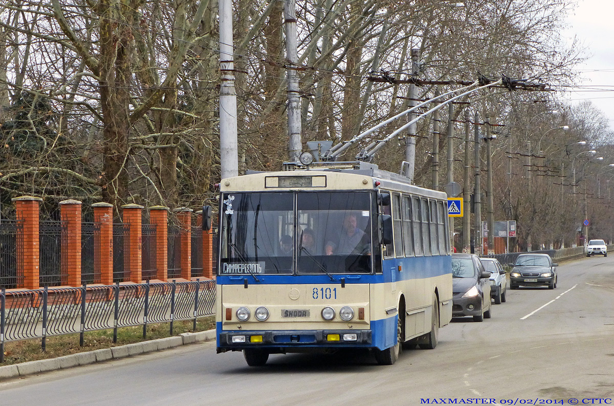 Крымский троллейбус, Škoda 14Tr89/6 № 8101
