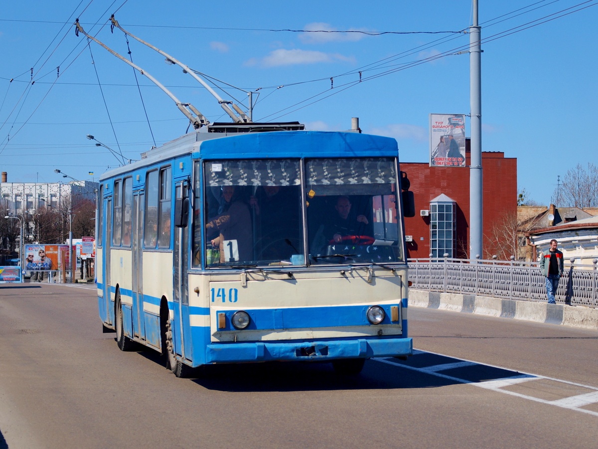 Ровно, Škoda 14Tr01 № 140