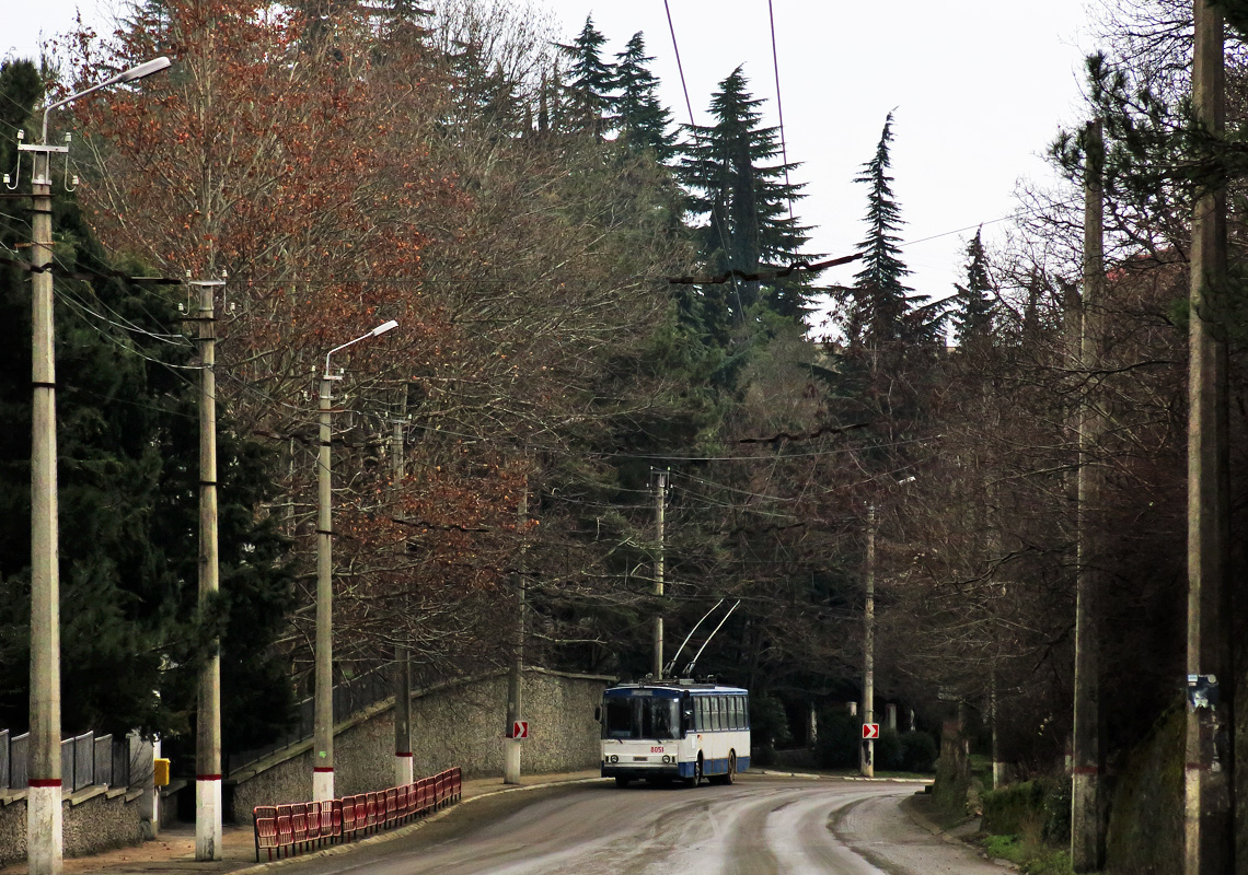 Крымский троллейбус, Škoda 14Tr02/6 № 8051