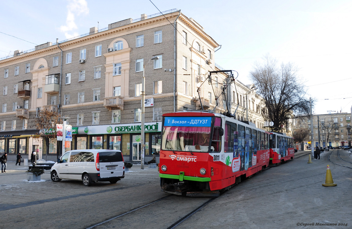 Dnipro, Tatra-Yug T6B5 č. 3011 Dnipro, Tatra-Yug T6B5 č. 3011