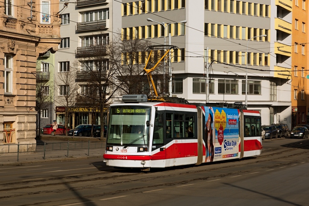 Брно, Škoda 03T6 Anitra № 1819