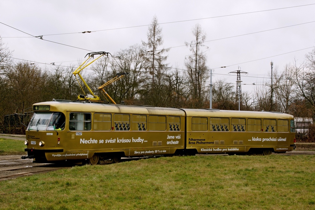 Брно, Tatra K2P № 1107