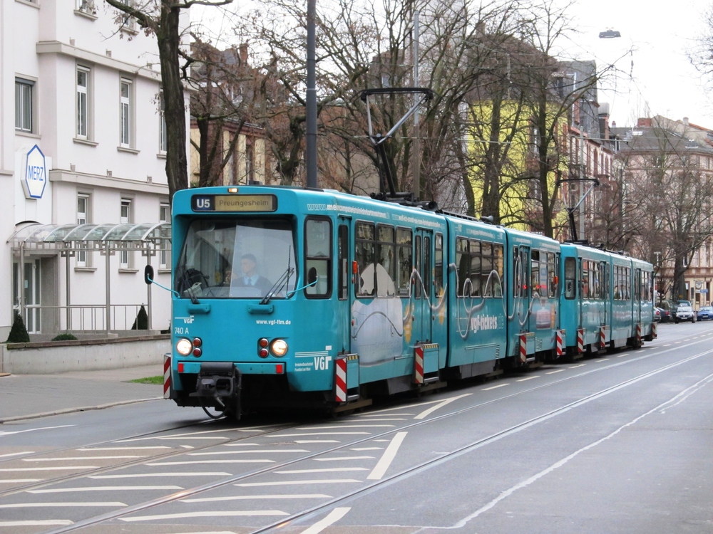 Frankfurt am Main, Duewag Ptb # 740