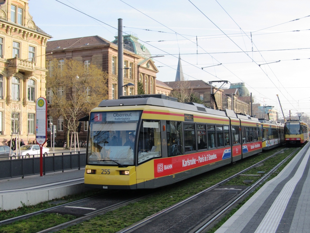 Карлсруэ, Siemens GT6-70DN № 255