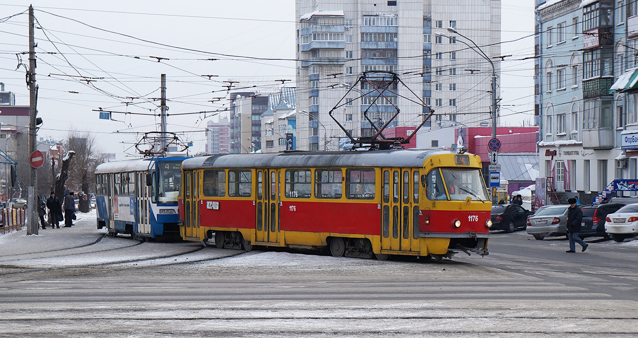 Барнаул, Tatra T3SU № 1176