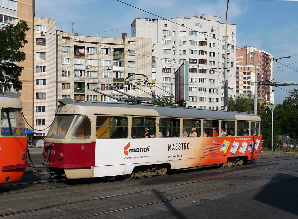 Киев, Tatra T3SU № 5723