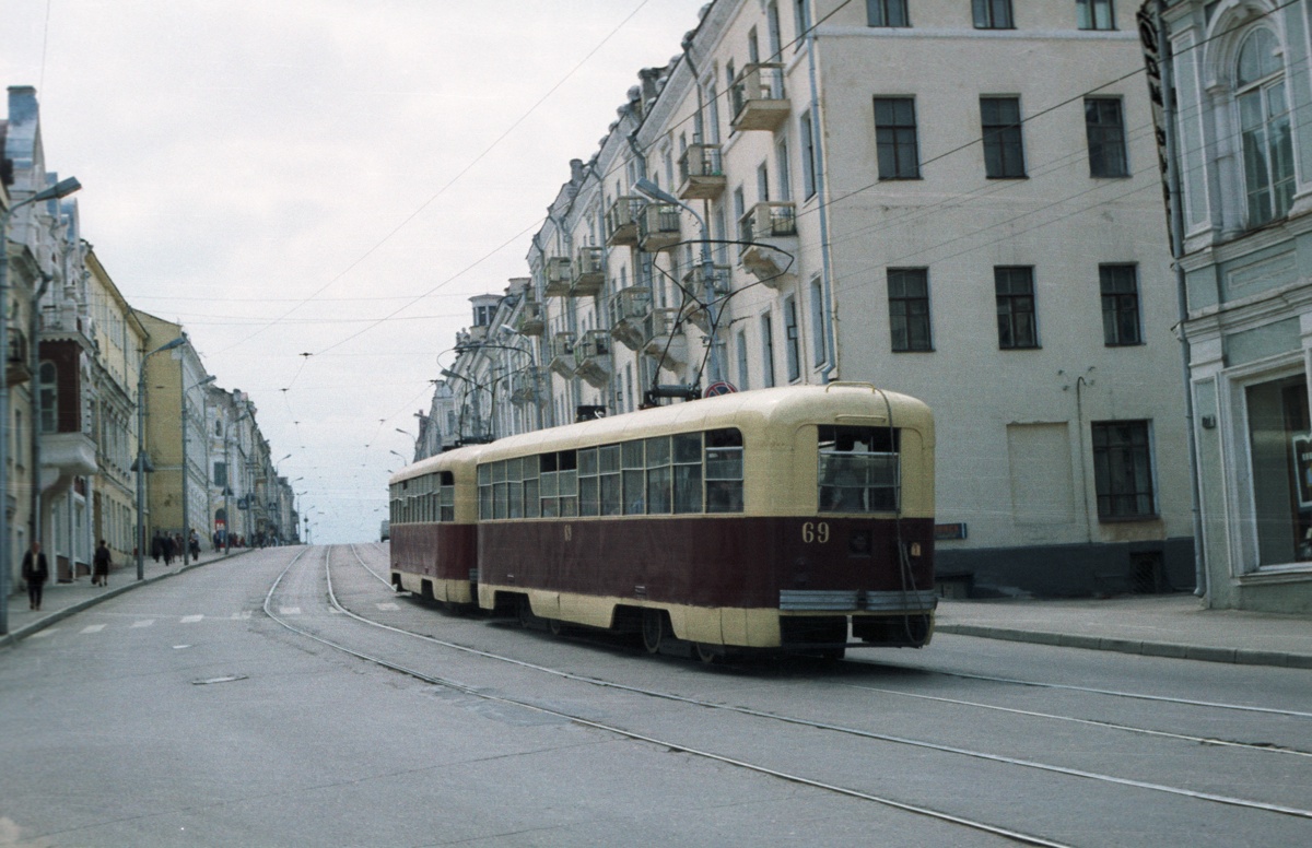 Smolensk, RVZ-6M2 č. 69; Smolensk — Dismantling and abandoned lines; Smolensk — Historical photos (1945 — 1991)