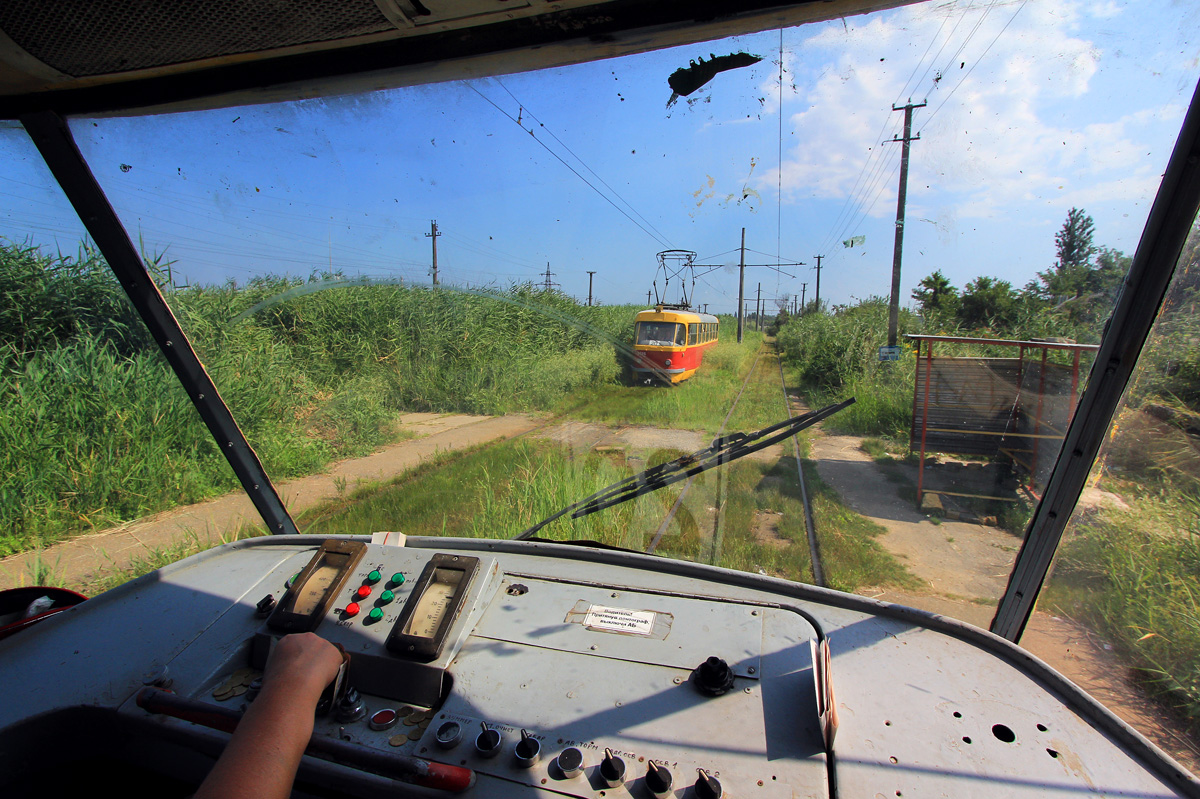 Одесса, Tatra T3SU (2-door) № 2990; Одесса — Tramway Lines: Khadzhybeyska Doroha