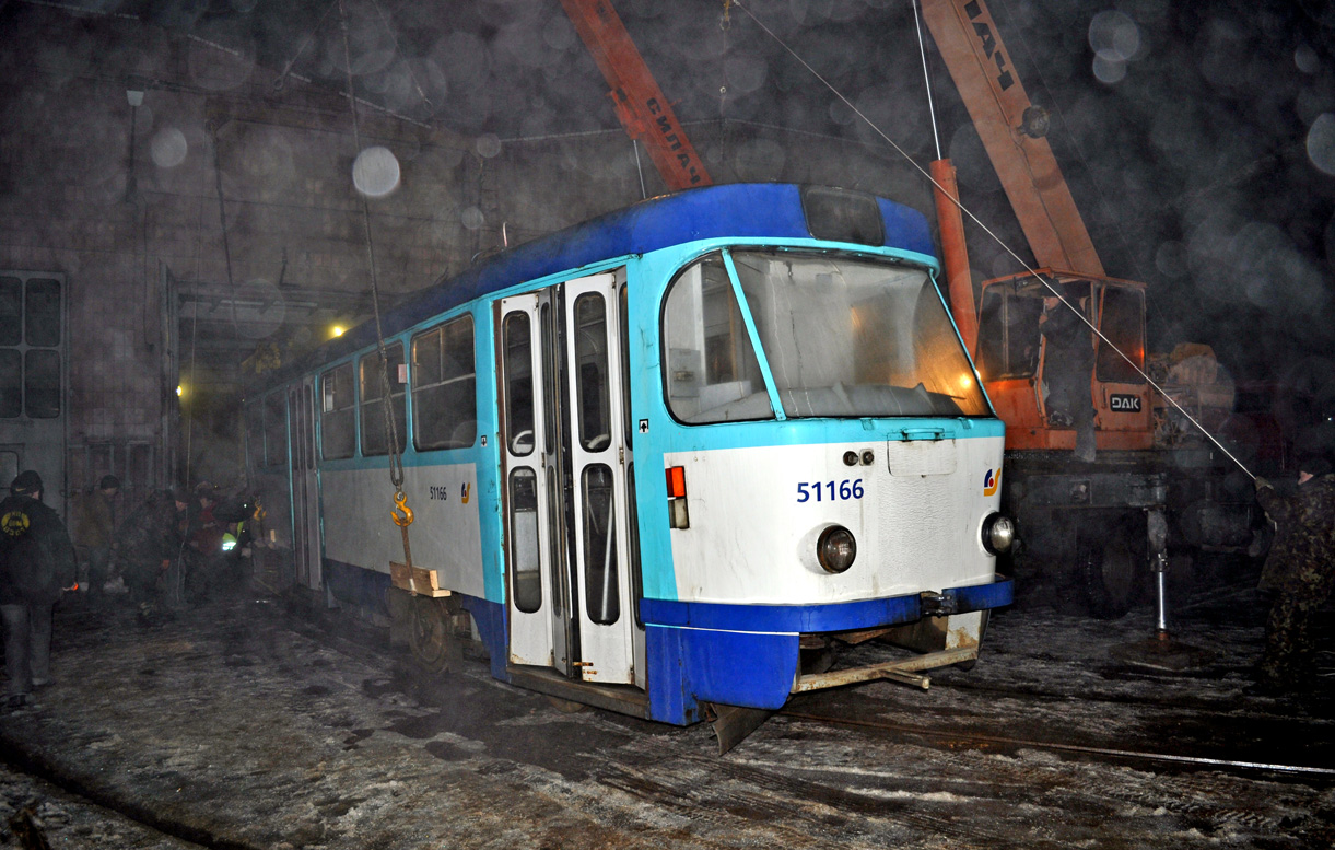 Донецк, Tatra T3A № 4183; Рига — Транспортировка ПС