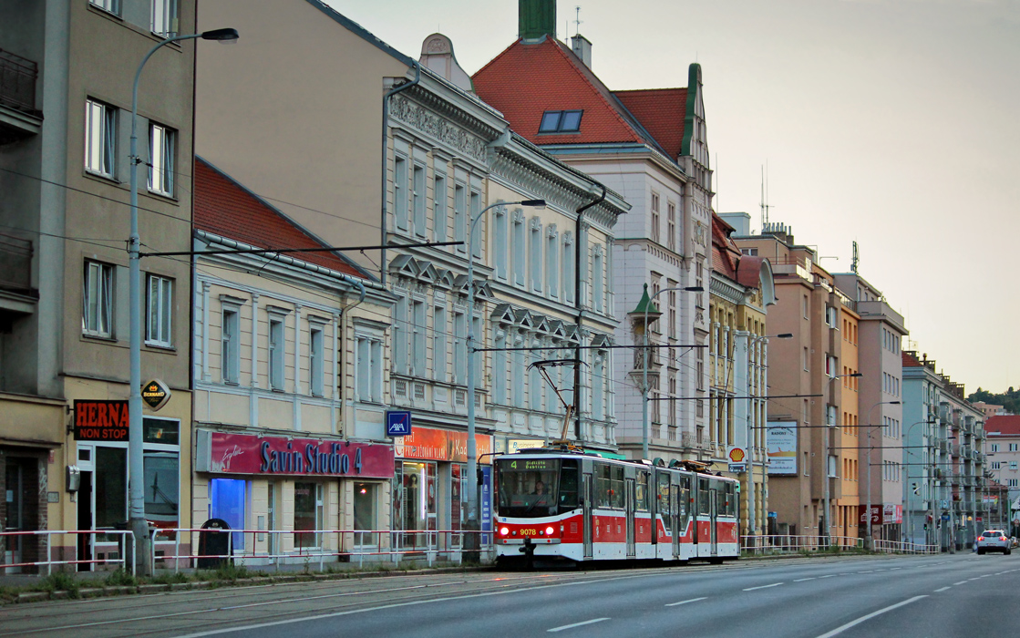 Prague, Tatra KT8D5R.N2P # 9078 Prague, Tatra KT8D5R.N2P # 9078