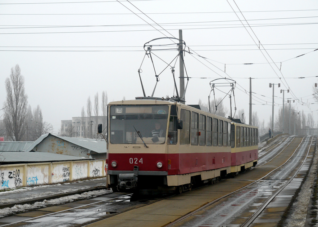 Киев, Tatra T6B5SU № 024