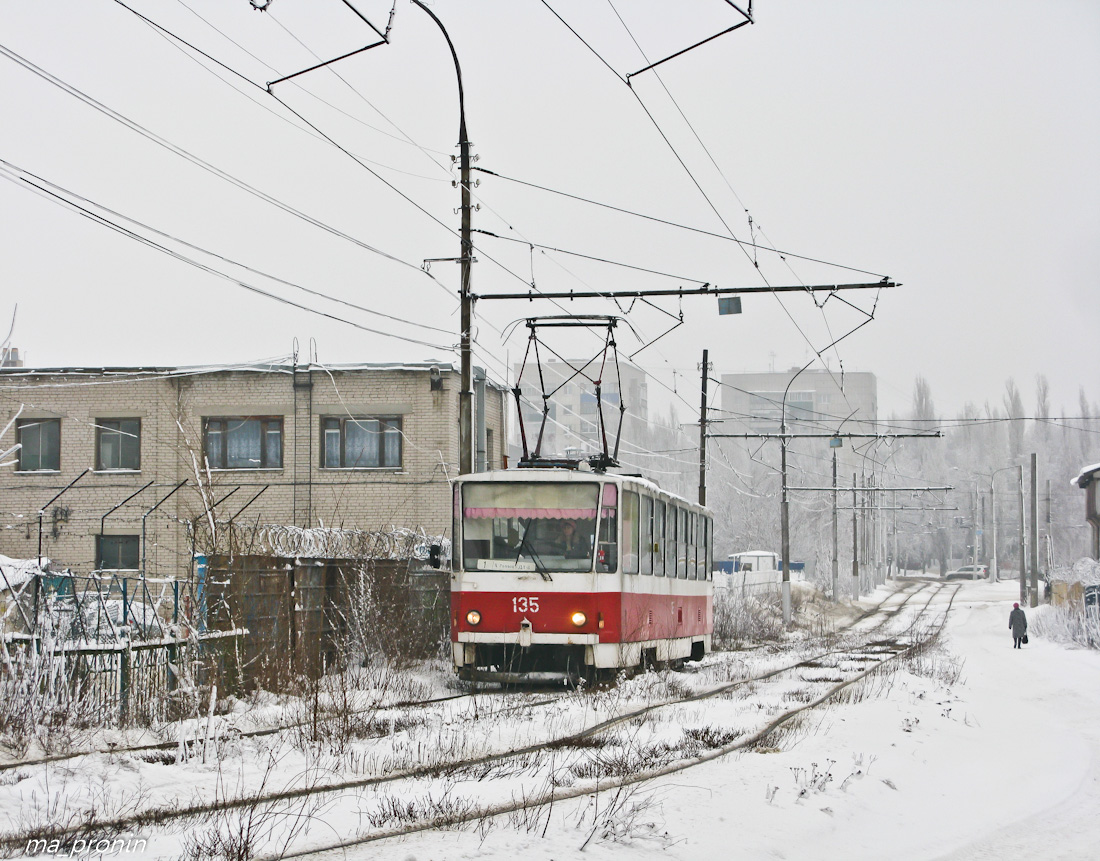 Липецк, Tatra T6B5SU № 135