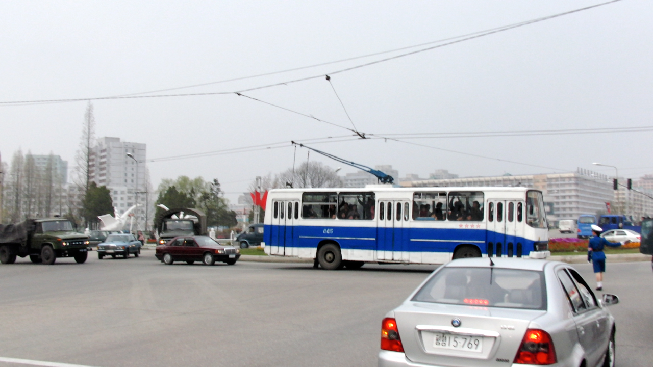 Пхеньян, Chollima 951 (Ikarus 260) № 445