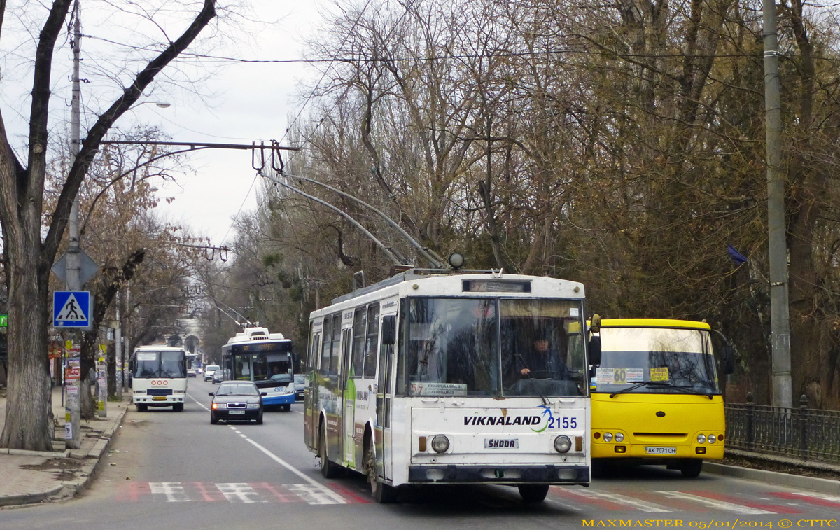 Крымский троллейбус, Škoda 14Tr11/6 № 2155